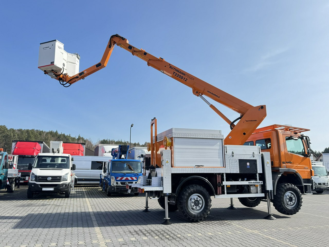 Leasing de Mercedes Atego 1324 4x4 Zwyżka RUTHMANN STEIGER T220S12 Podnośnik Koszowy Mercedes Atego 1324 4x4 Zwyżka RUTHMANN STEIGER T220S12 Podnośnik Koszowy: foto 6