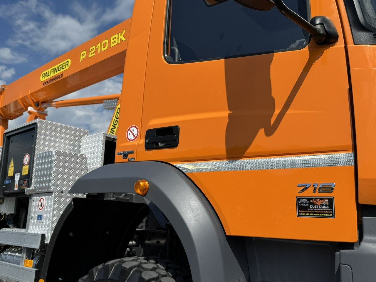 Mercedes Atego 718 E6 4x4 Zwyżka PALFINGER P210 BK Podnośnik Koszowy - Caminhão com plataforma aérea: foto 5 Mercedes Atego 718 E6 4x4 Zwyżka PALFINGER P210 BK Podnośnik Koszowy - Caminhão com plataforma aérea: foto 5