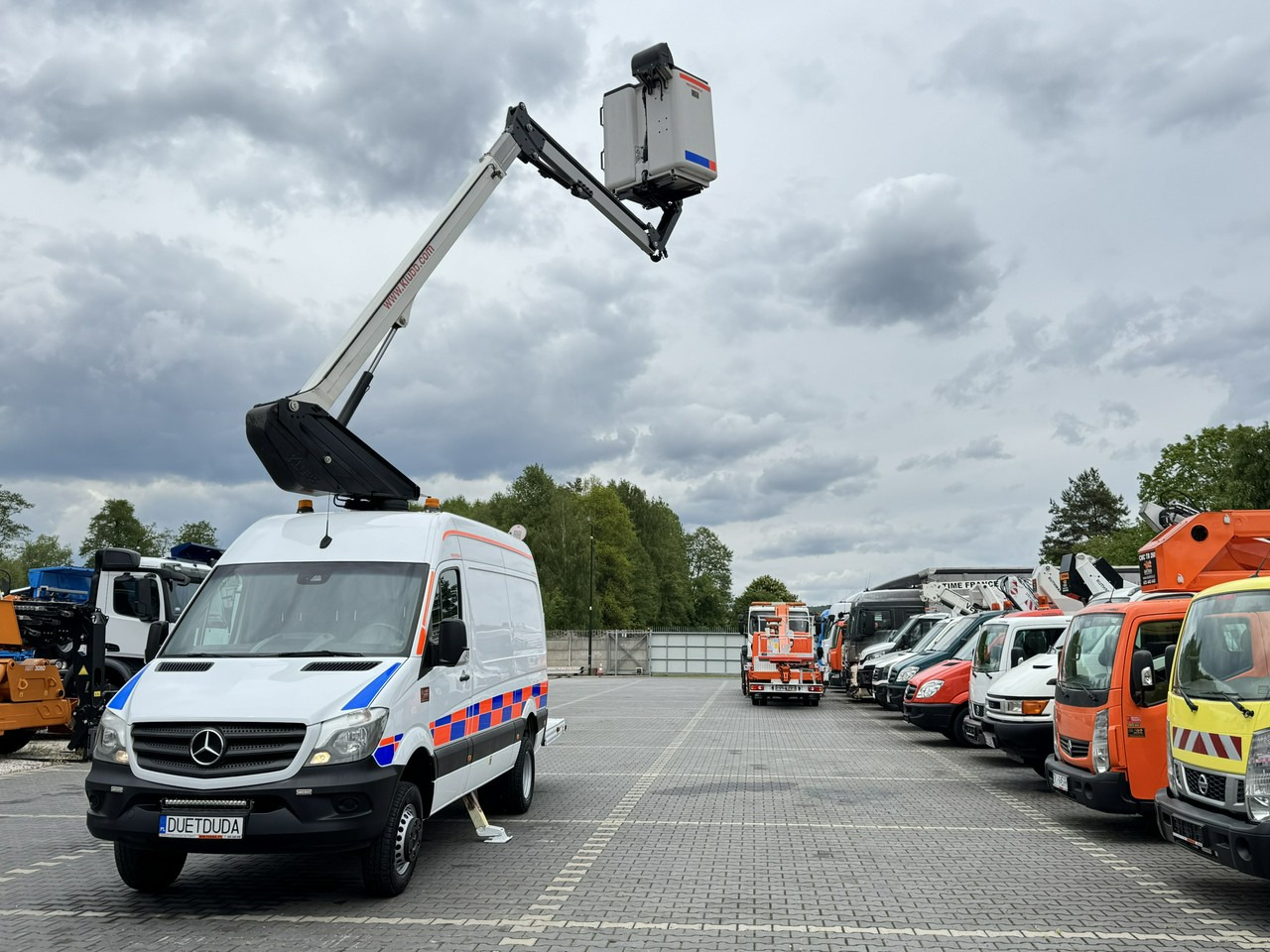Mercedes Sprinter Zwyżka Podnośnik Koszowy KLUBB K42P UDT WUMAG GSR - Caminhão com plataforma aérea: foto 4 Mercedes Sprinter Zwyżka Podnośnik Koszowy KLUBB K42P UDT WUMAG GSR - Caminhão com plataforma aérea: foto 4