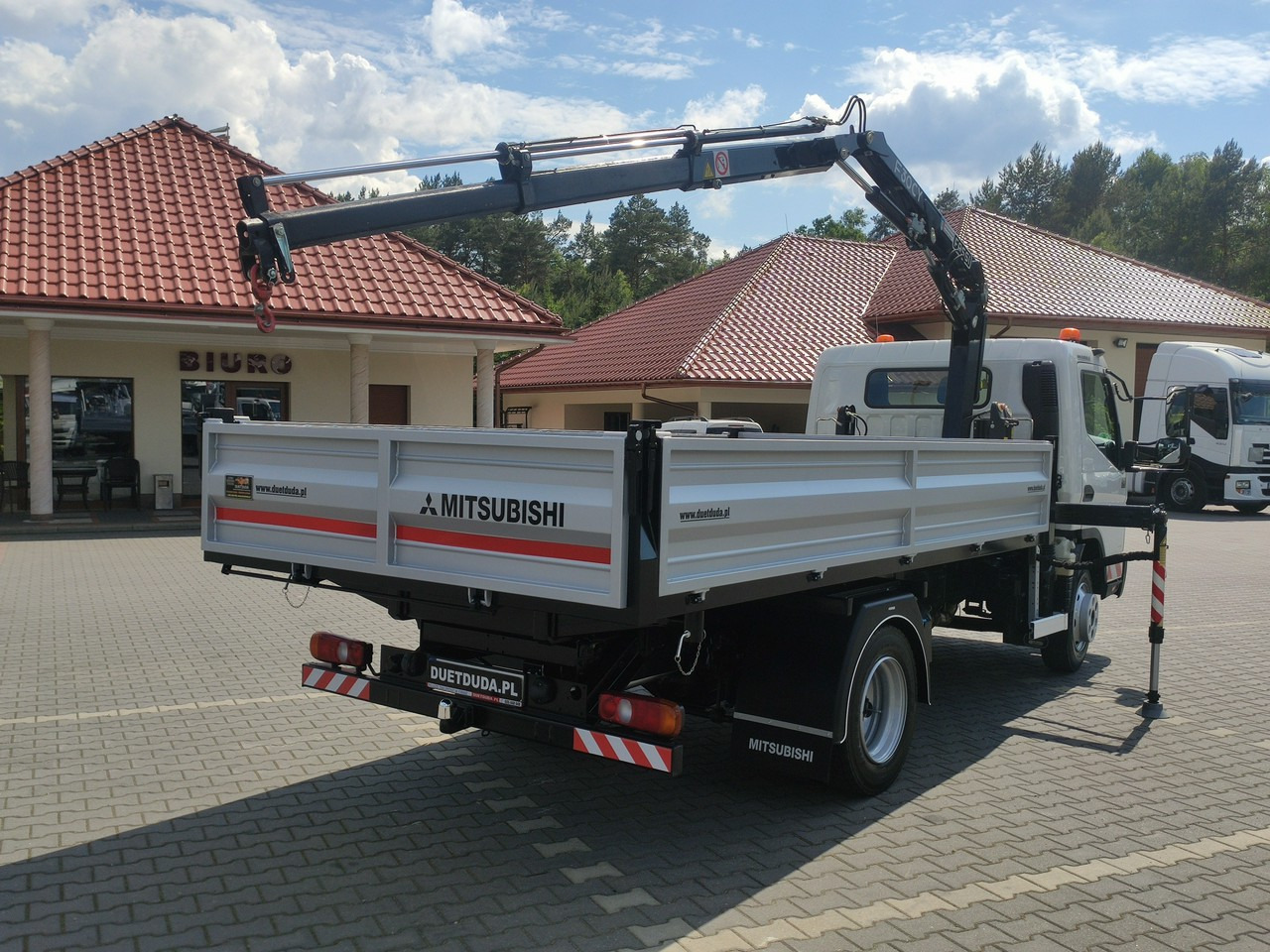 Camião basculante, Camião grua Mitsubishi Canter Fuso 9C18 3.0/180KM Automat, HDS FASSI F30 Wywrotka 3-str: foto 13