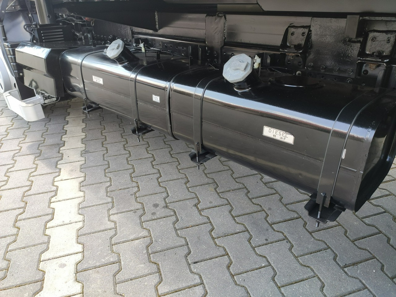 Camião basculante, Camião grua Mitsubishi Canter Fuso 9C18 3.0/180KM Automat, HDS FASSI F30 Wywrotka 3-str: foto 19