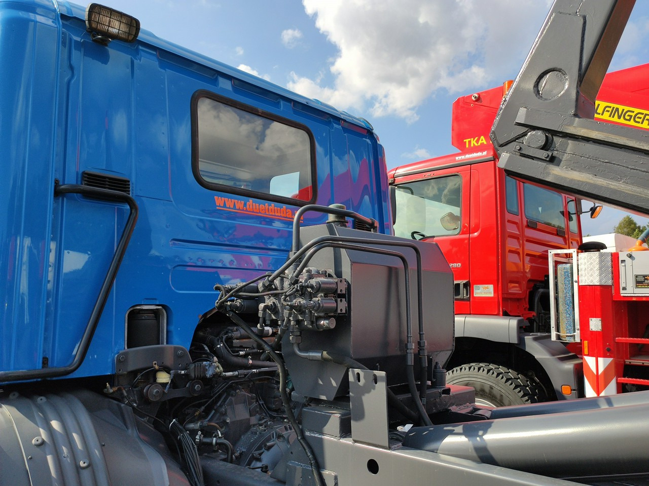 Camião polibenne Scania P 280 N321 EURO 5 Hakowiec Hak 4x2 SKIBICKI: foto 12