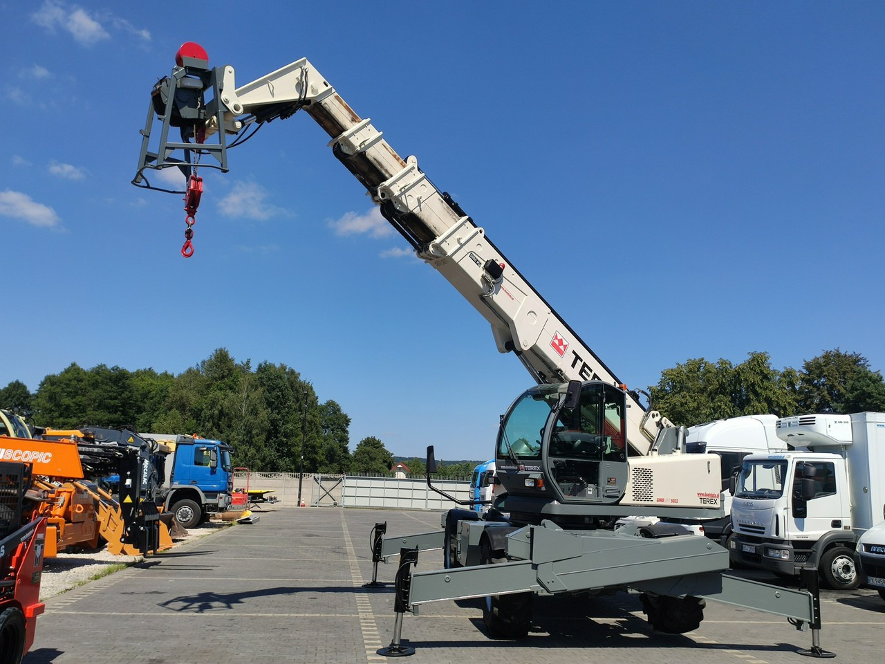 Terex Lift GTH 5022 ROTO Obrotowa Ładowarka Teleskopowa - Empilhador telescópico: foto 2 Terex Lift GTH 5022 ROTO Obrotowa Ładowarka Teleskopowa - Empilhador telescópico: foto 2