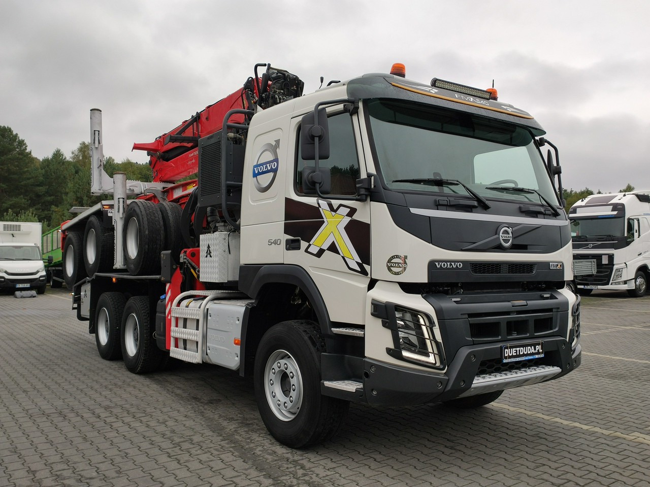 Volvo FMX 540 6x4 RETARDER PALFORET EPSILON S300L Do Drewna - Camião de transporte de madeira: foto 3 Volvo FMX 540 6x4 RETARDER PALFORET EPSILON S300L Do Drewna - Camião de transporte de madeira: foto 3