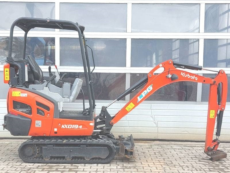 Kubota KX 019-4 LPG - Mini escavadeira: foto 5 Kubota KX 019-4 LPG - Mini escavadeira: foto 5