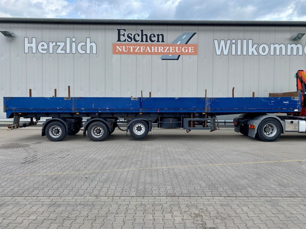 Janzen | ausziehbar*2+3 Achse gelenkt*Luft-Lift - Semi-reboque plataforma/ Caixa aberta: foto 5 Janzen | ausziehbar*2+3 Achse gelenkt*Luft-Lift - Semi-reboque plataforma/ Caixa aberta: foto 5
