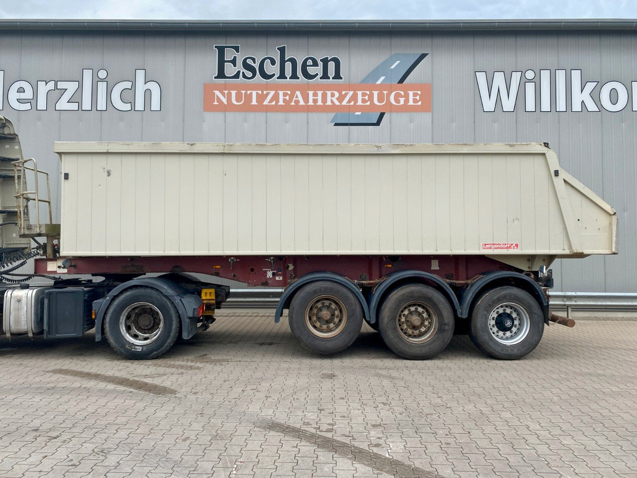Langendorf SKA 24/29 ALU 24m³ | Luft-Lift*BPW-Achsen*Plane - Semi-reboque basculante: foto 2 Langendorf SKA 24/29 ALU 24m³ | Luft-Lift*BPW-Achsen*Plane - Semi-reboque basculante: foto 2