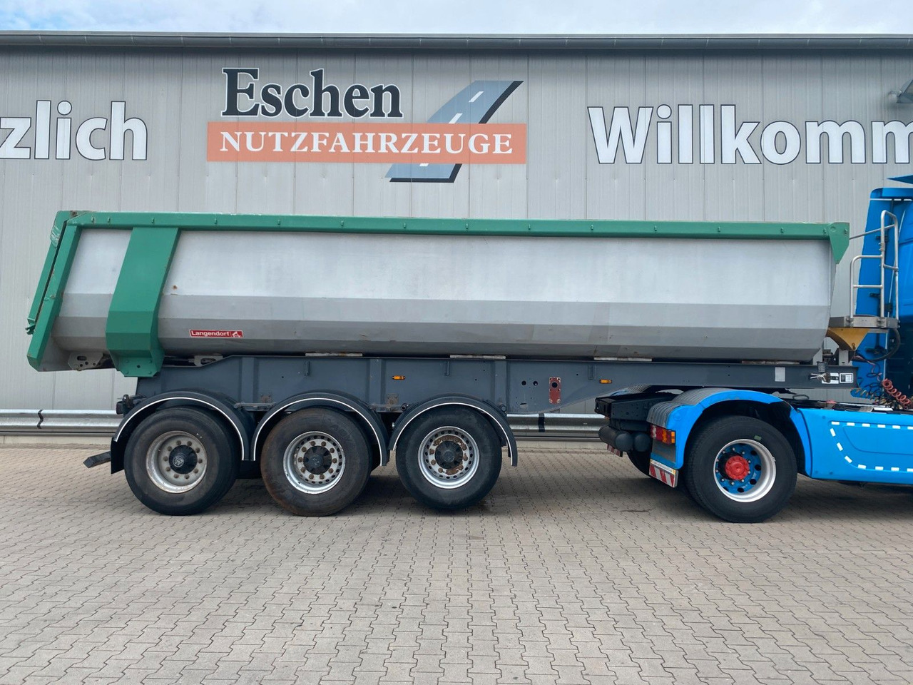 Langendorf SKS-HS 24/29 | Stahl 23m³*Luft-Lift*BPW*EBS - Semi-reboque basculante: foto 5 Langendorf SKS-HS 24/29 | Stahl 23m³*Luft-Lift*BPW*EBS - Semi-reboque basculante: foto 5