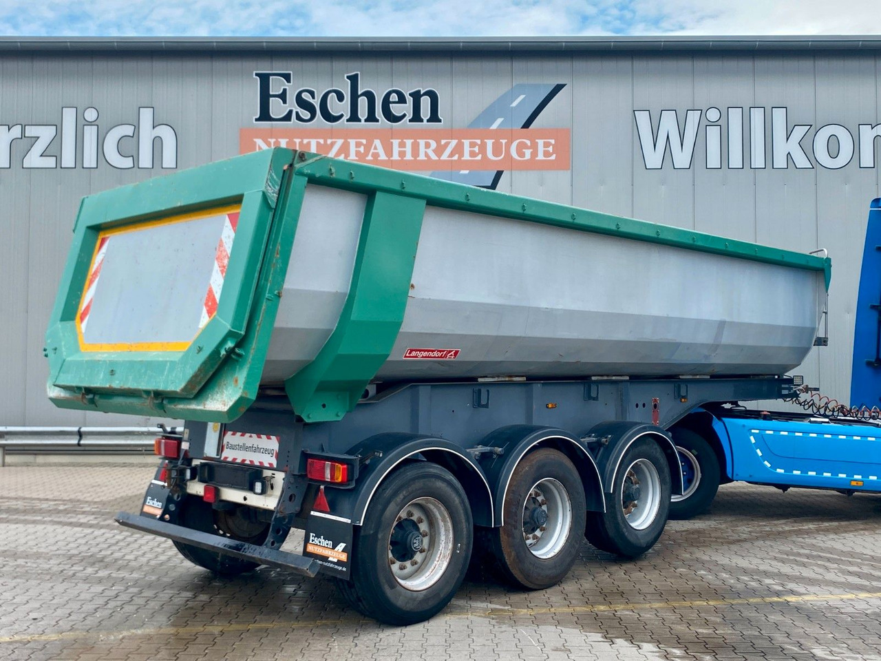 Langendorf SKS-HS 24/29 | Stahl 23m³*Luft-Lift*BPW*EBS - Semi-reboque basculante: foto 4 Langendorf SKS-HS 24/29 | Stahl 23m³*Luft-Lift*BPW*EBS - Semi-reboque basculante: foto 4