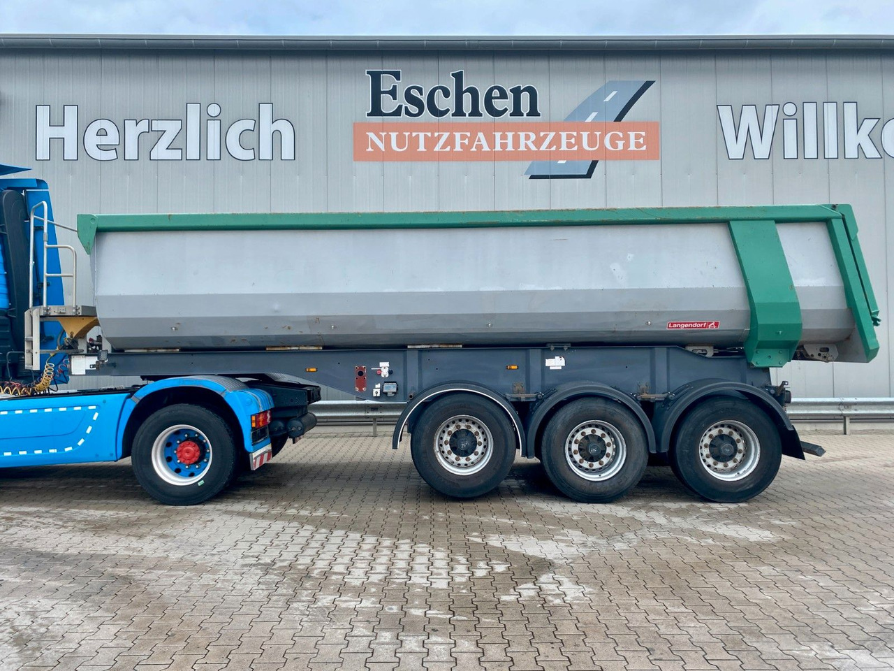 Langendorf SKS-HS 24/29 | Stahl 23m³*Luft-Lift*BPW*EBS - Semi-reboque basculante: foto 2 Langendorf SKS-HS 24/29 | Stahl 23m³*Luft-Lift*BPW*EBS - Semi-reboque basculante: foto 2