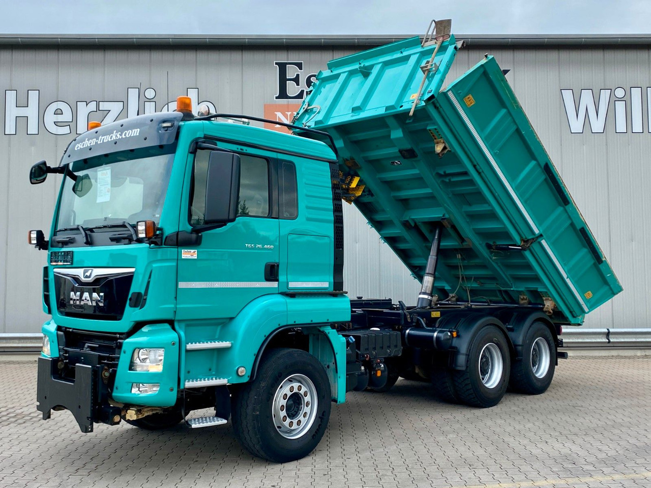 MAN 26.460 6x4|MEILLER/Bordmatik*Navi*Kommunalschild - Camião basculante: foto 1 MAN 26.460 6x4|MEILLER/Bordmatik*Navi*Kommunalschild - Camião basculante: foto 1