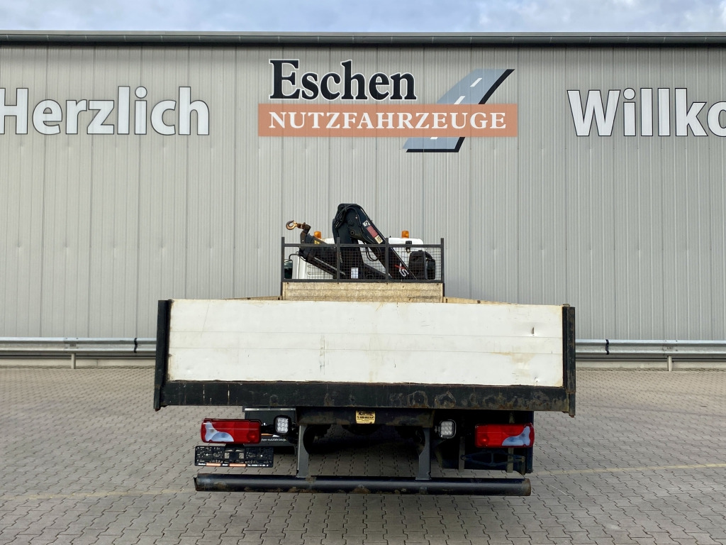 MAN TGL 12.220 4x2 BL / HIAB Faltkran - Camião de caixa aberta/ Plataforma, Camião grua: foto 4 MAN TGL 12.220 4x2 BL / HIAB Faltkran - Camião de caixa aberta/ Plataforma, Camião grua: foto 4