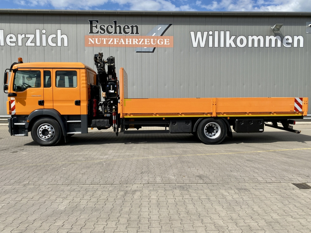 MAN TGM 15.290 4x2 BL / Atlas AK 75.2 Kran - Camião de caixa aberta/ Plataforma, Camião grua: foto 3 MAN TGM 15.290 4x2 BL / Atlas AK 75.2 Kran - Camião de caixa aberta/ Plataforma, Camião grua: foto 3