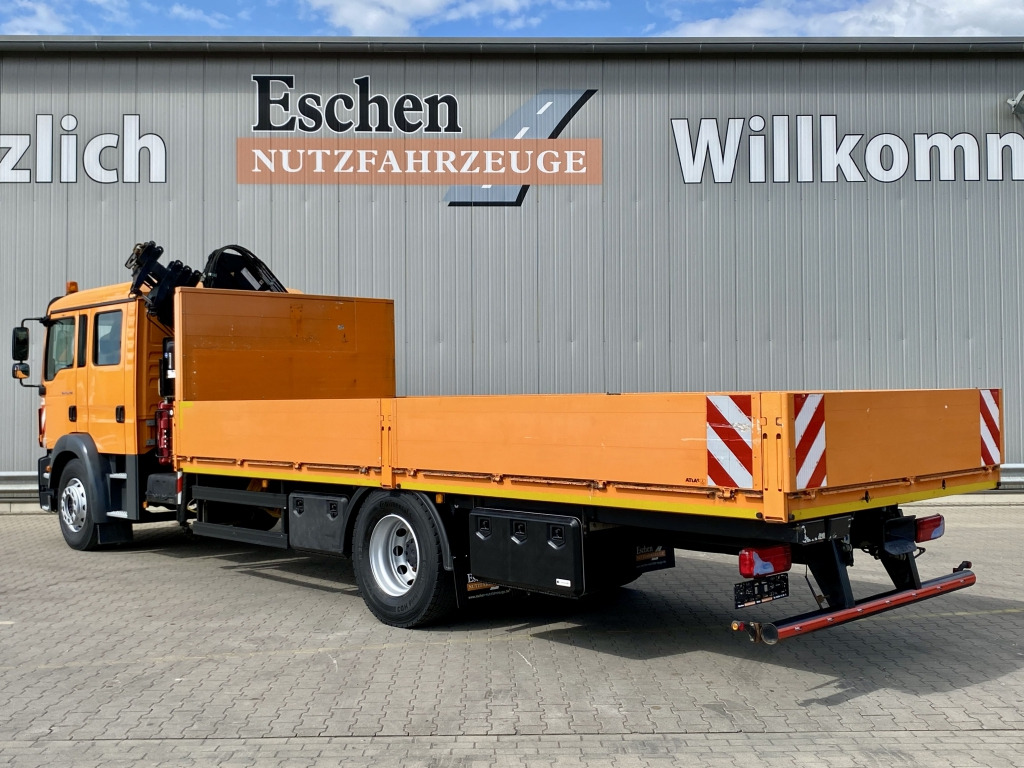 MAN TGM 15.290 4x2 BL / Atlas AK 75.2 Kran - Camião de caixa aberta/ Plataforma, Camião grua: foto 4 MAN TGM 15.290 4x2 BL / Atlas AK 75.2 Kran - Camião de caixa aberta/ Plataforma, Camião grua: foto 4