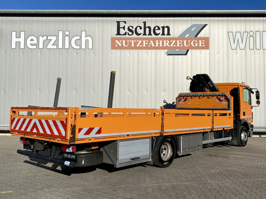 MAN TGM 15.290 4x2 BL / HIAB Faltkran - Camião de caixa aberta/ Plataforma, Camião grua: foto 5 MAN TGM 15.290 4x2 BL / HIAB Faltkran - Camião de caixa aberta/ Plataforma, Camião grua: foto 5
