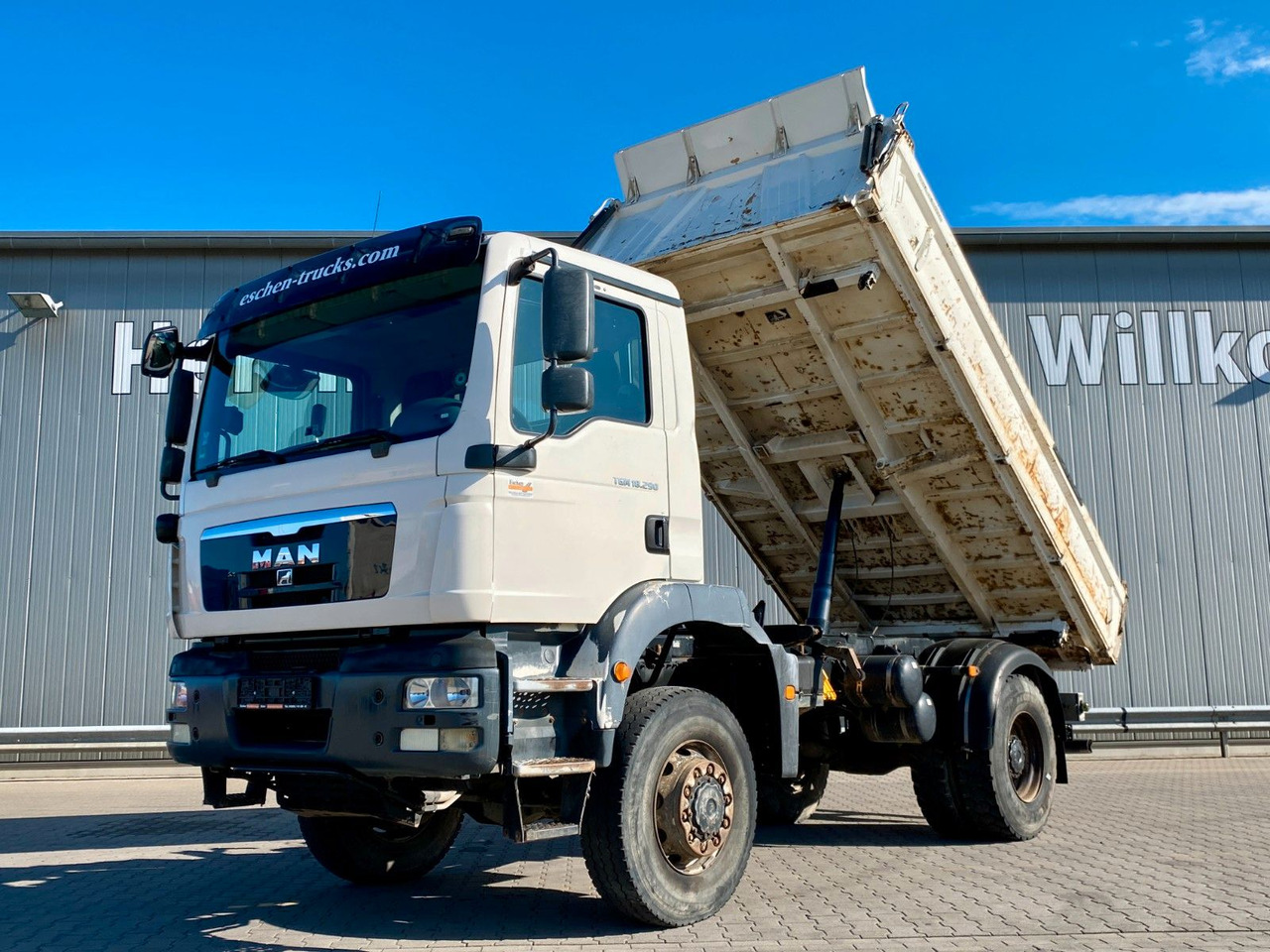 MAN TGM 18.290 4x4 | MEILLER*AHK*Oel*Blatt*1.Hand - Camião basculante: foto 2 MAN TGM 18.290 4x4 | MEILLER*AHK*Oel*Blatt*1.Hand - Camião basculante: foto 2