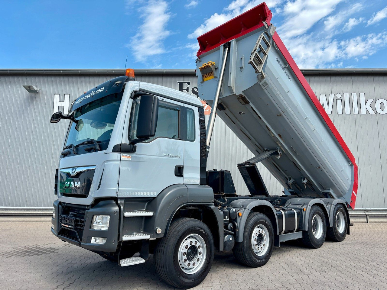 MAN TGS 35.420 8x4 BL | MEILLER*Rollplane*Navi*Klima - Camião multibenne: foto 2 MAN TGS 35.420 8x4 BL | MEILLER*Rollplane*Navi*Klima - Camião multibenne: foto 2