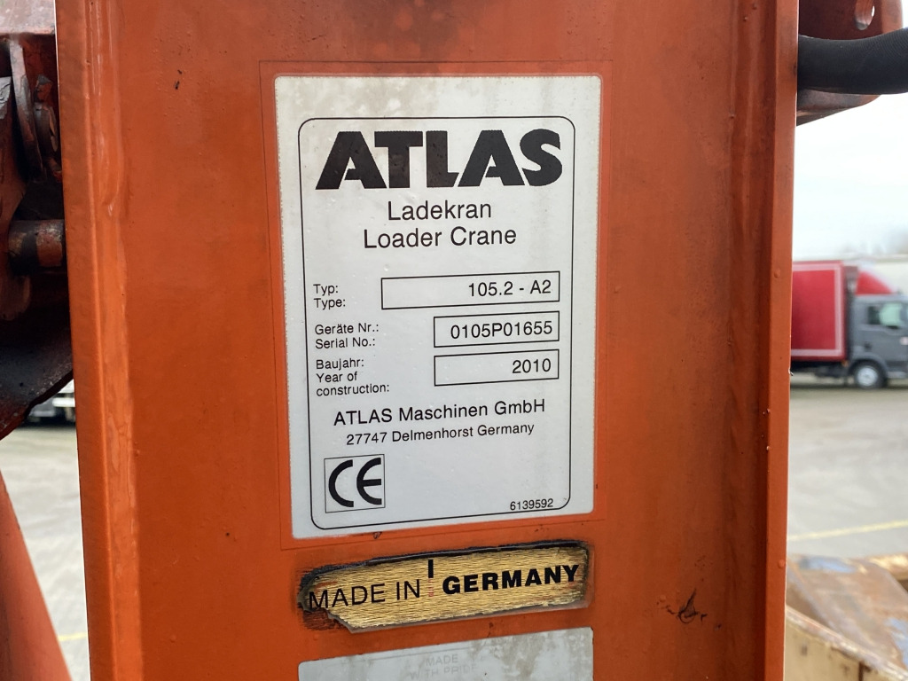 Leasing de Mercedes-Benz 1833 4x4 AK / Atlas 105.2-AS Kran Mercedes-Benz 1833 4x4 AK / Atlas 105.2-AS Kran: foto 10
