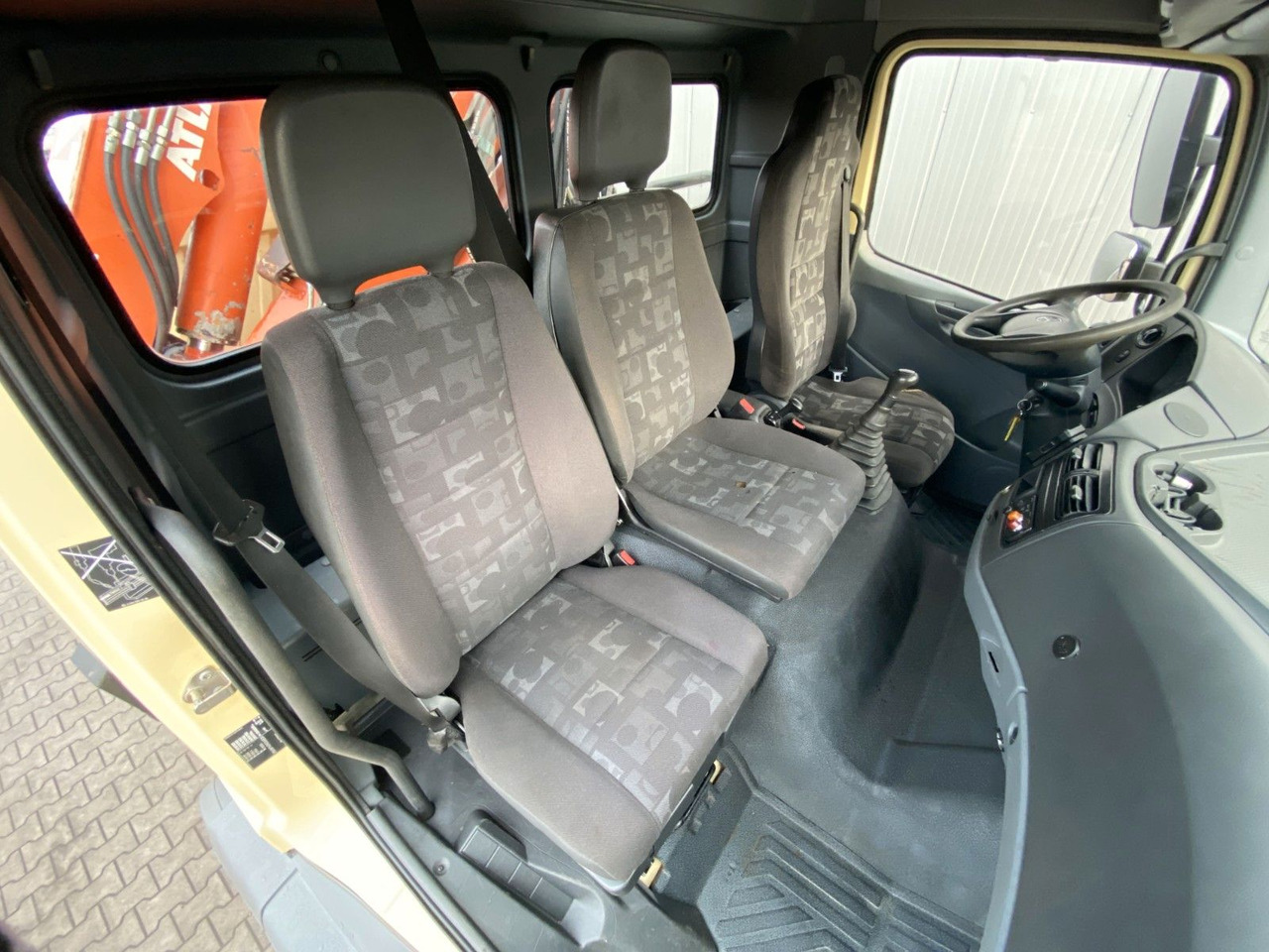 Camião basculante, Camião grua Mercedes-Benz 1833 4x4 Axor | Atlas 105.2-A2*Funk*AHK*3 Sitze: foto 17