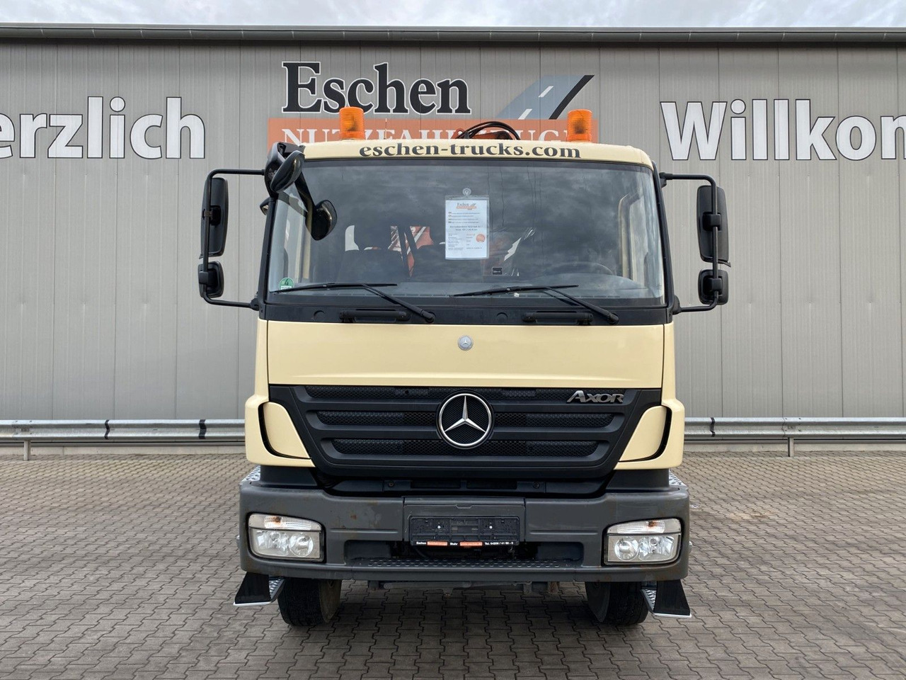 Camião basculante, Camião grua Mercedes-Benz 1833 4x4 Axor | Atlas 105.2-A2*Funk*AHK*3 Sitze: foto 9