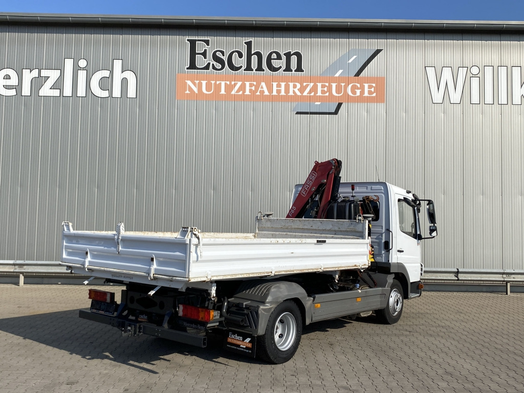 Camião basculante, Camião grua Mercedes-Benz 818 K Atego / Fassi F65 A Kran: foto 6