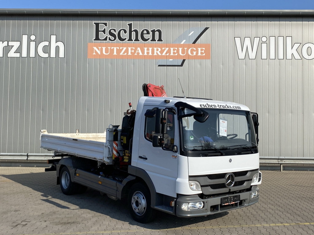 Camião basculante, Camião grua Mercedes-Benz 818 K Atego / Fassi F65 A Kran: foto 8