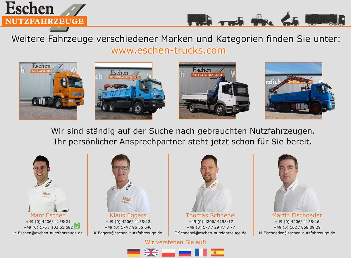 Mercedes-Benz Actros MP5 2542 L|Ohne EZ*Lenkachse*Ladebordwand - Camião transportador de contêineres/ Caixa móvel: foto 4 Mercedes-Benz Actros MP5 2542 L|Ohne EZ*Lenkachse*Ladebordwand - Camião transportador de contêineres/ Caixa móvel: foto 4