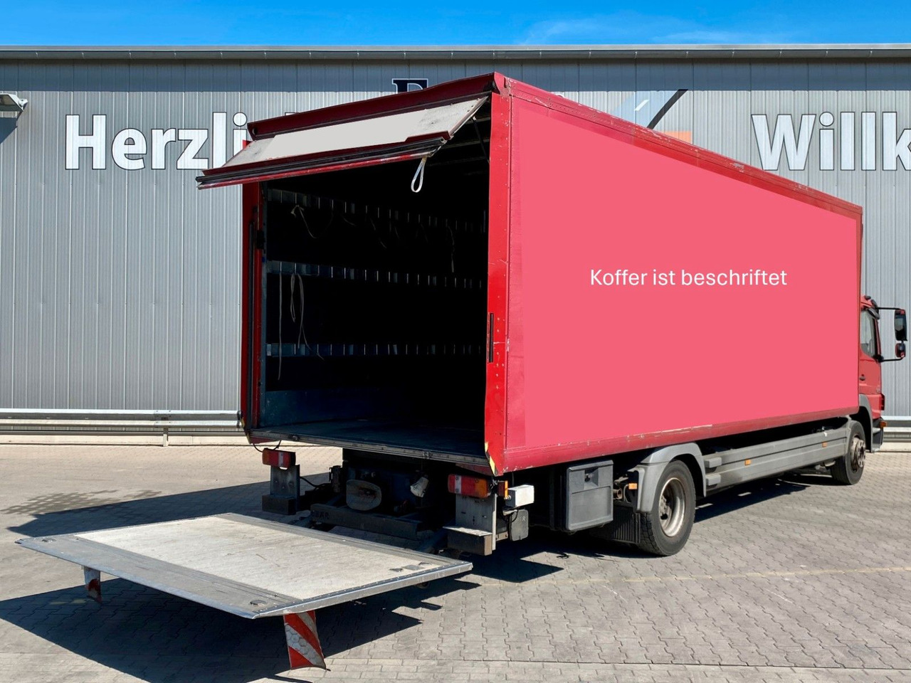 Mercedes-Benz Atego 1224 | BÄR LBW 1,50to*3x Sitze*Klima*AHK - Camião furgão: foto 5 Mercedes-Benz Atego 1224 | BÄR LBW 1,50to*3x Sitze*Klima*AHK - Camião furgão: foto 5