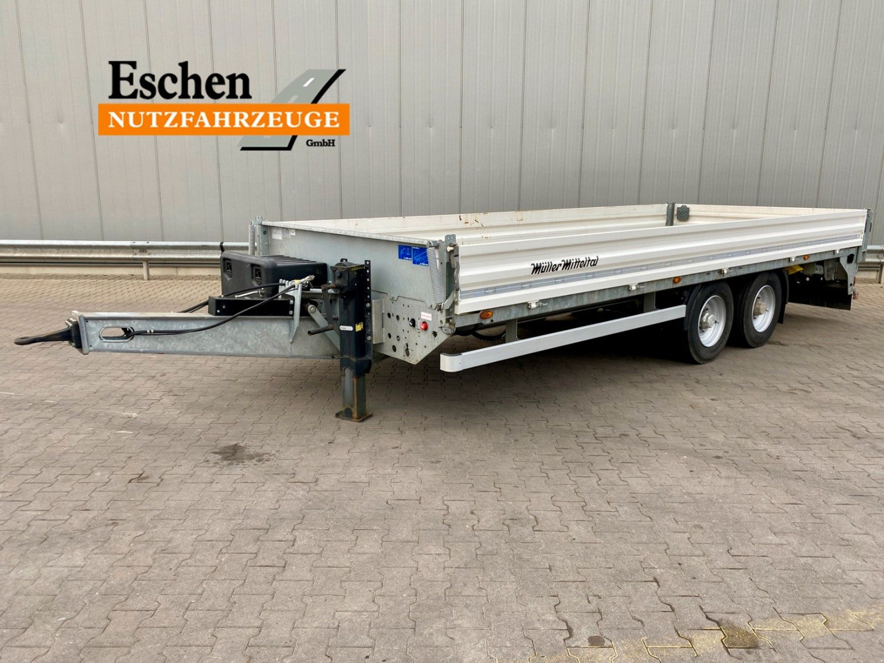 Müller-Mitteltal ETÜ-TA-ER 11,9| verzinkt*Rampen*Container*Gigant Müller-Mitteltal ETÜ-TA-ER 11,9| verzinkt*Rampen*Container*Gigant - Reboque plataforma/ Caixa aberta: foto 1 Müller-Mitteltal ETÜ-TA-ER 11,9| verzinkt*Rampen*Container*Gigant Müller-Mitteltal ETÜ-TA-ER 11,9| verzinkt*Rampen*Container*Gigant - Reboque plataforma/ Caixa aberta: foto 1