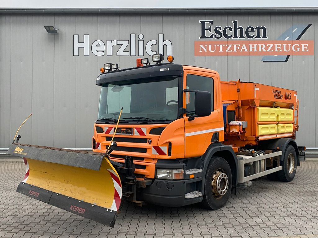Scania P 230 | Winterdienst*Salzstreuer/Küpper-Weisser - Veículo limpa-neves: foto 1 Scania P 230 | Winterdienst*Salzstreuer/Küpper-Weisser - Veículo limpa-neves: foto 1
