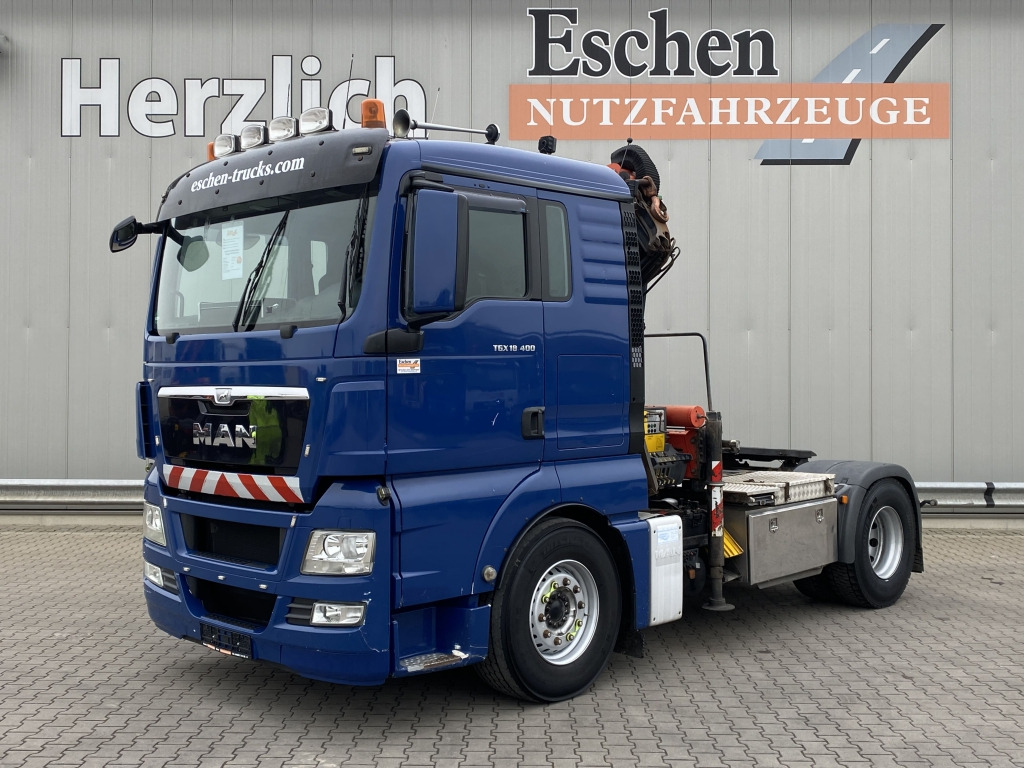MAN TGX 18.400 4x2 BLS / Palfinger PK18.502 Kran - Tractor: foto 1 MAN TGX 18.400 4x2 BLS / Palfinger PK18.502 Kran - Tractor: foto 1