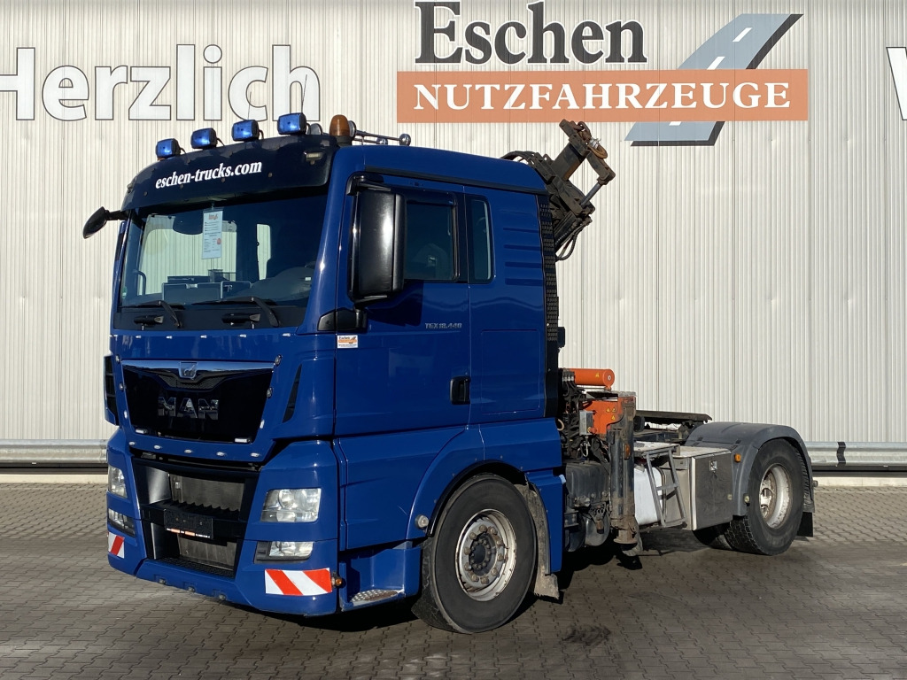 MAN TGX 18.440 4x2 BLS / Atlas 165.2E-A4 Kran - Tractor: foto 1 MAN TGX 18.440 4x2 BLS / Atlas 165.2E-A4 Kran - Tractor: foto 1