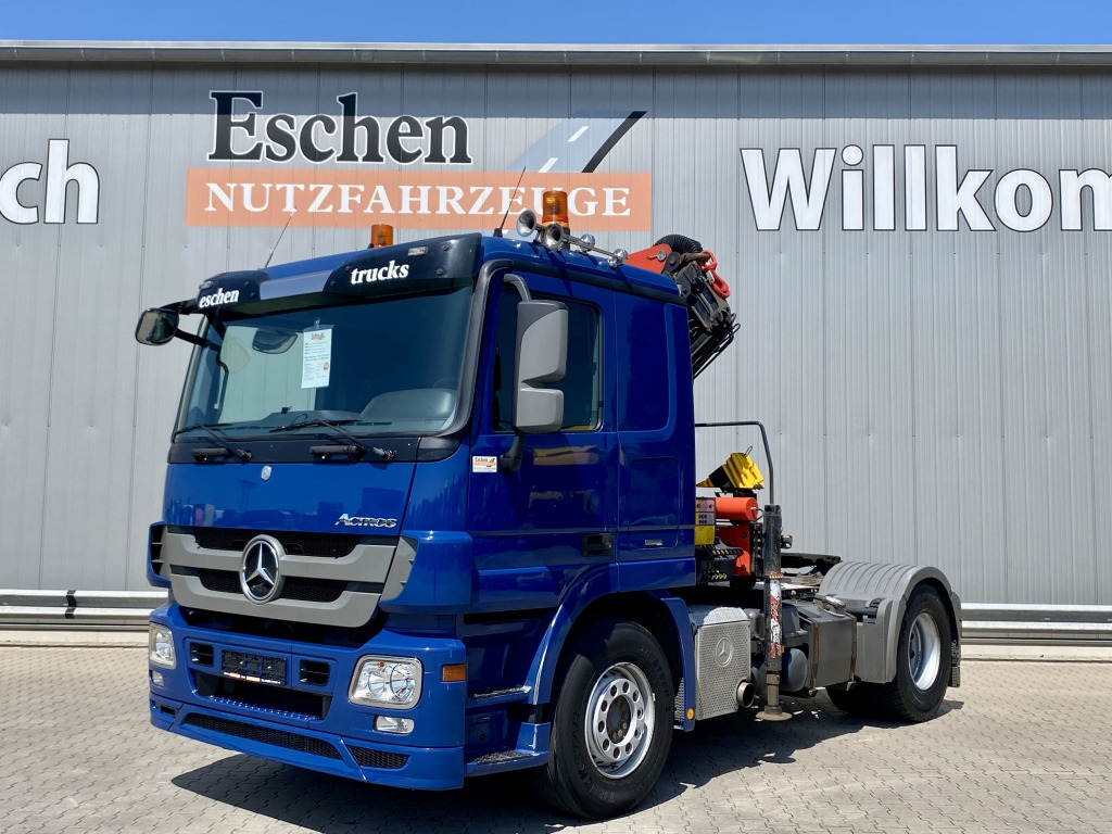 Mercedes-Benz 1841 LS, Actros MP3 / Palfinger PK 18502-SHC - Tractor: foto 1 Mercedes-Benz 1841 LS, Actros MP3 / Palfinger PK 18502-SHC - Tractor: foto 1