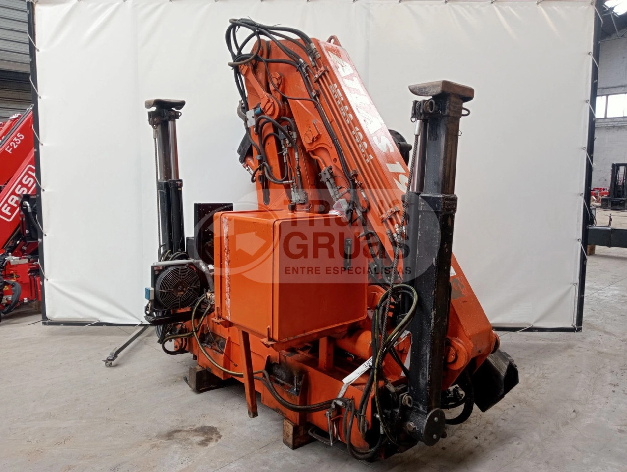 Grúa Atlas AK 190.1 A5 - Grua para camião por Camião: foto 2 Grúa Atlas AK 190.1 A5 - Grua para camião por Camião: foto 2