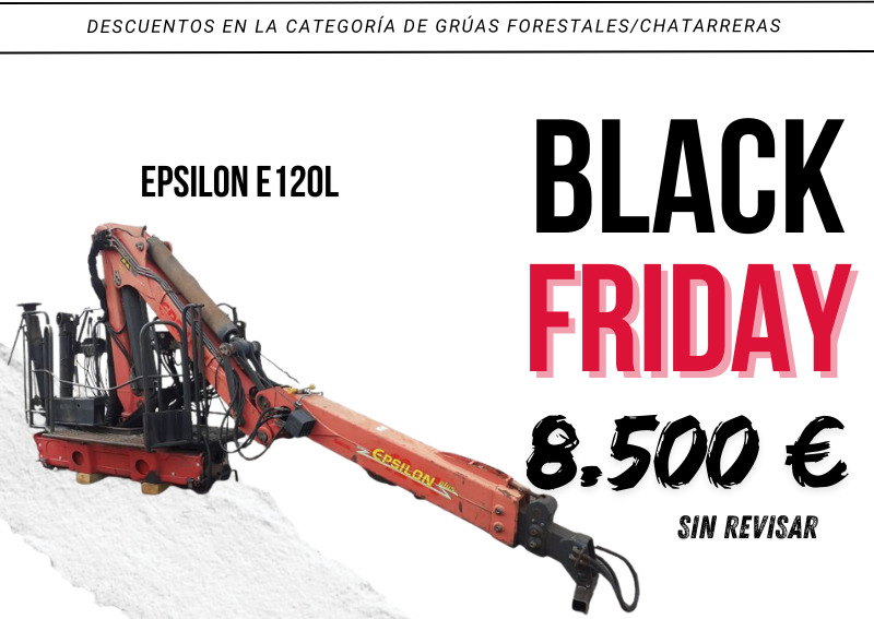 Grúa EPSILON E120L - Grua para camião por Camião: foto 2 Grúa EPSILON E120L - Grua para camião por Camião: foto 2