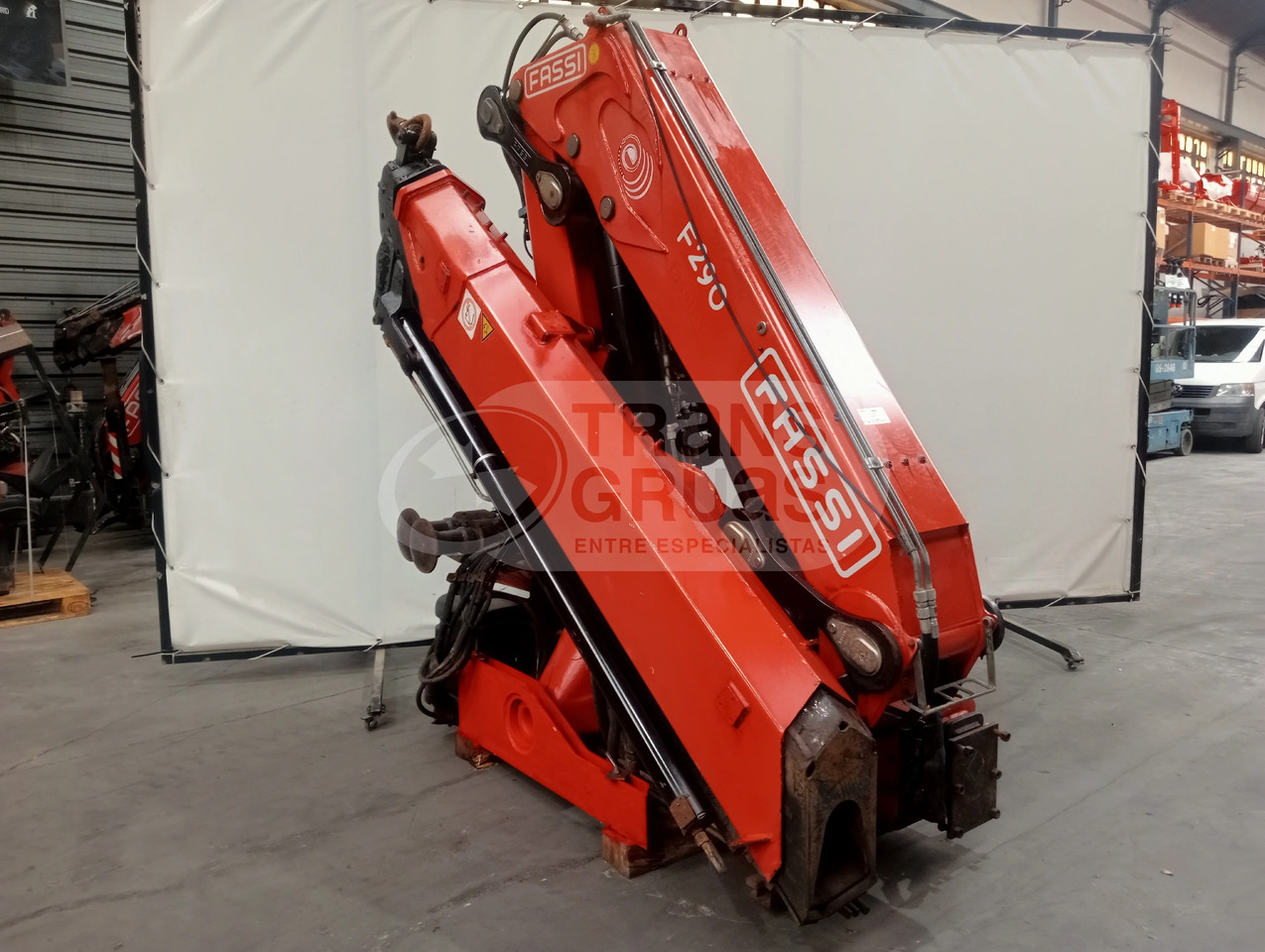 Grúa Fassi F290A.24 - Grua para camião por Camião: foto 1 Grúa Fassi F290A.24 - Grua para camião por Camião: foto 1