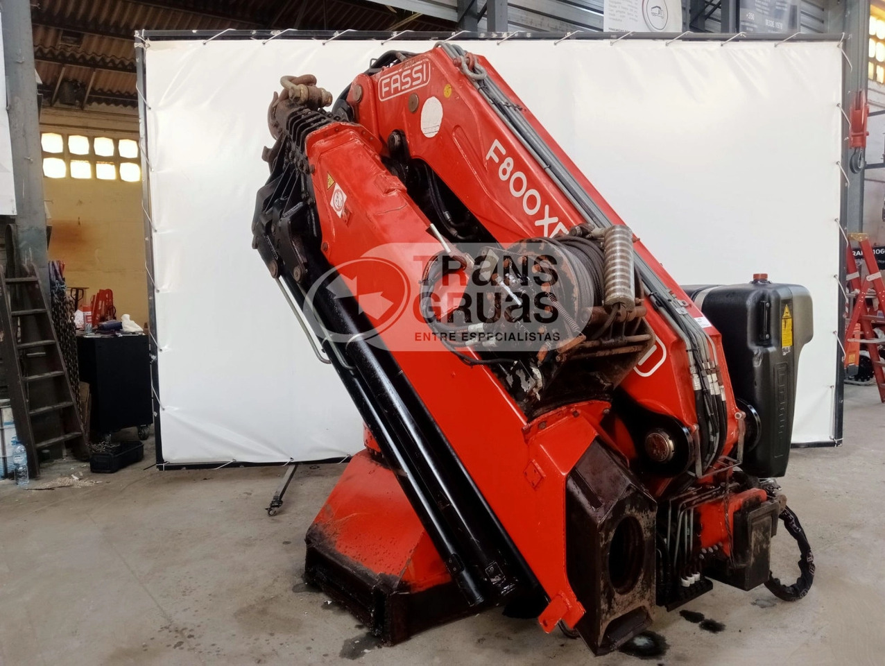 Grúa Fassi F800AXP.26 - Grua para camião por Camião: foto 1 Grúa Fassi F800AXP.26 - Grua para camião por Camião: foto 1