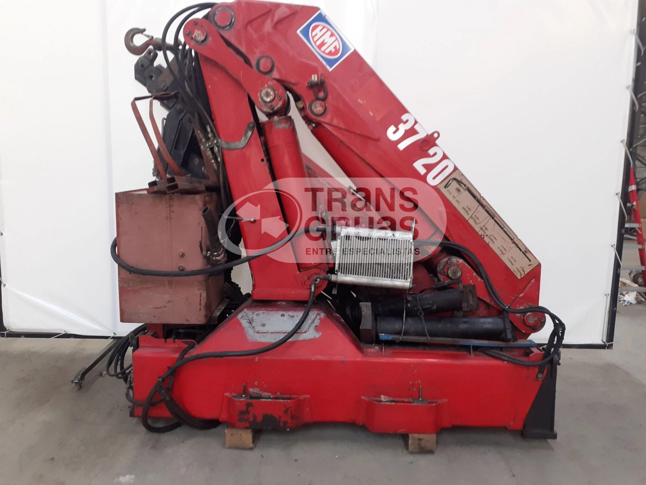 Grúa HMF 3720 K6 - Grua para camião por Camião: foto 3 Grúa HMF 3720 K6 - Grua para camião por Camião: foto 3