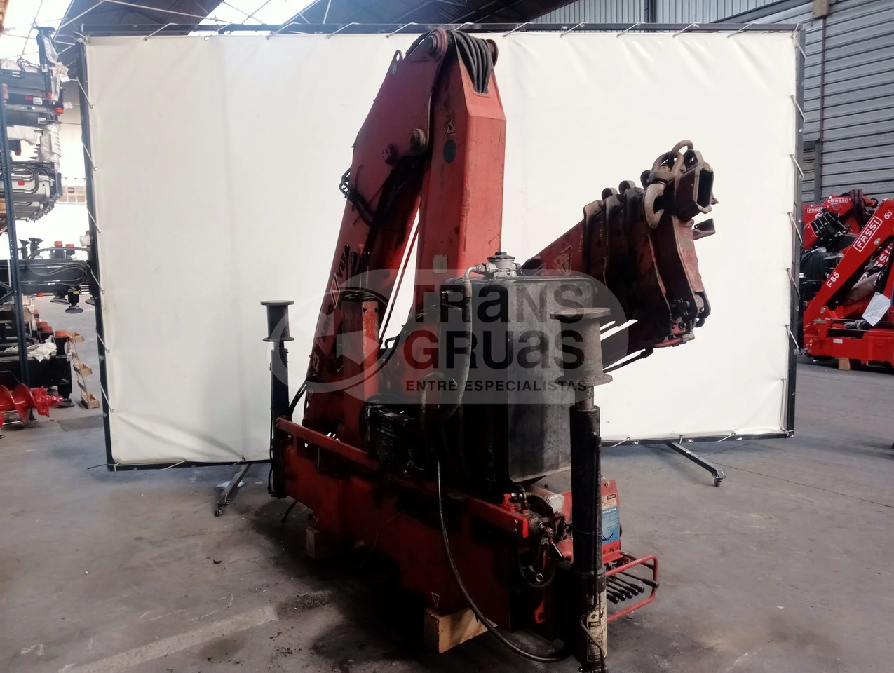 Grúa hidráulica Amco Veba 814 4S - Grua para camião: foto 3 Grúa hidráulica Amco Veba 814 4S - Grua para camião: foto 3