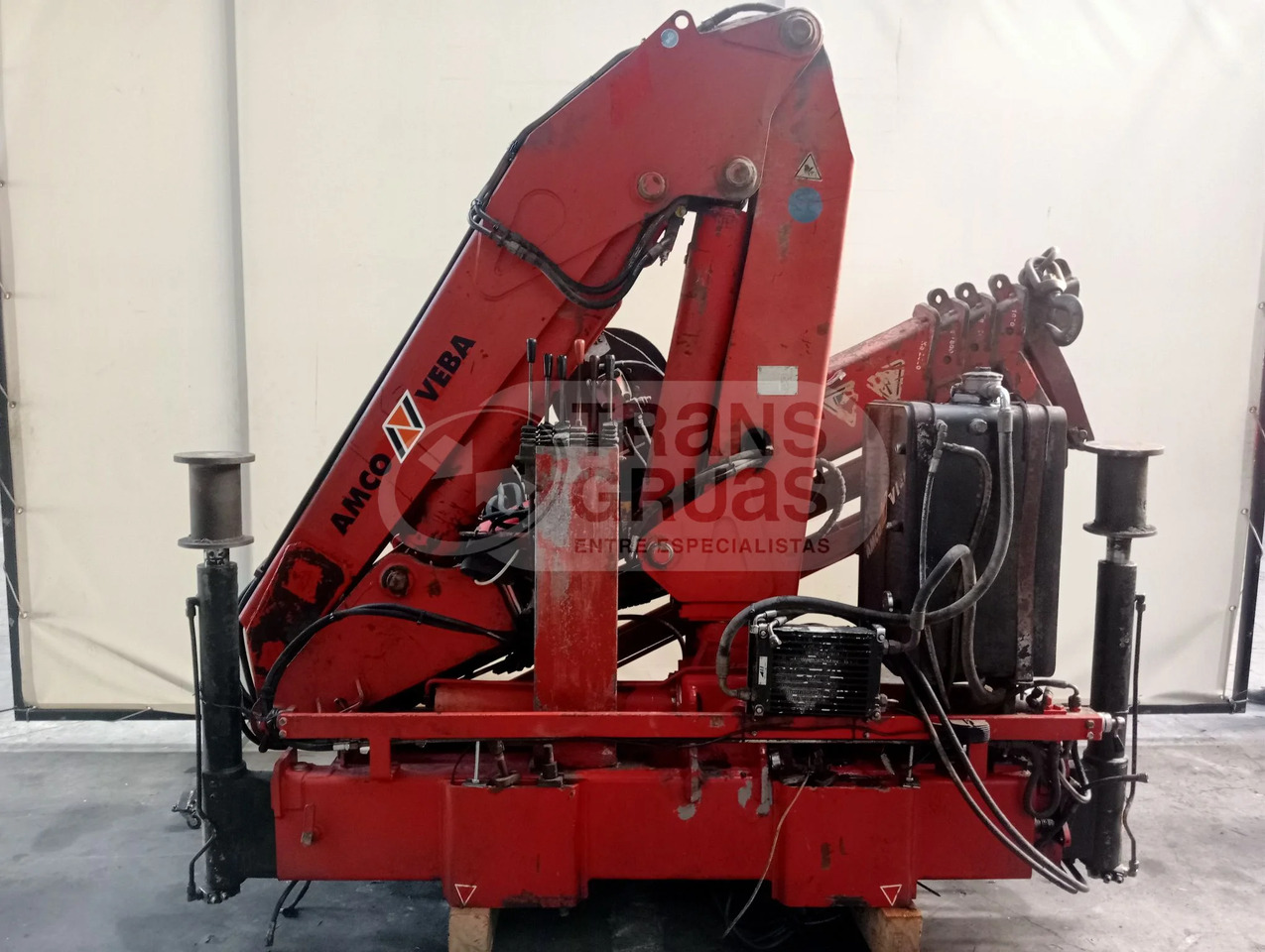 Grúa hidráulica Amco Veba 814 4S - Grua para camião: foto 1 Grúa hidráulica Amco Veba 814 4S - Grua para camião: foto 1
