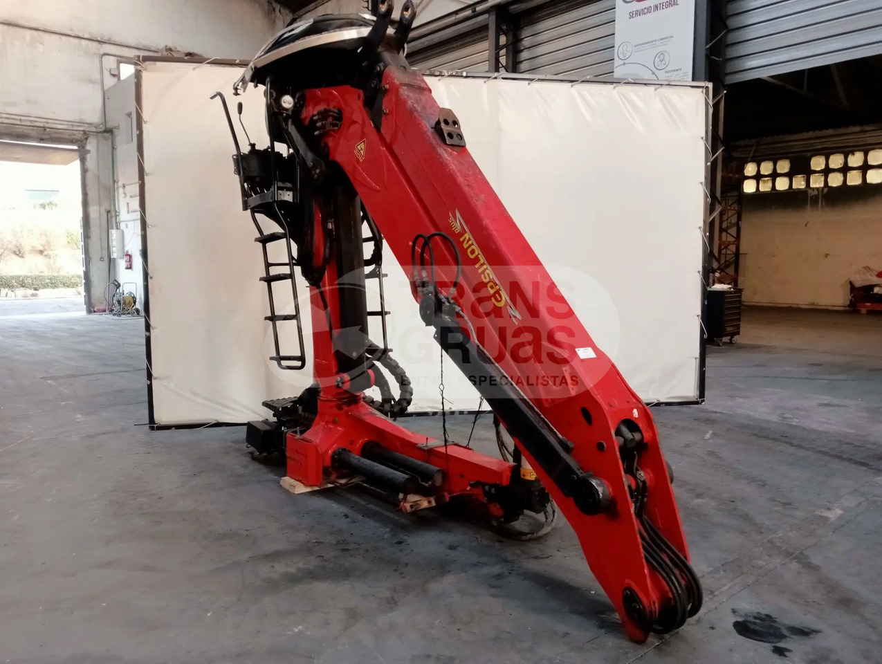 Grúa hidráulica EPSILON M120Z96 - Grua para camião: foto 3 Grúa hidráulica EPSILON M120Z96 - Grua para camião: foto 3