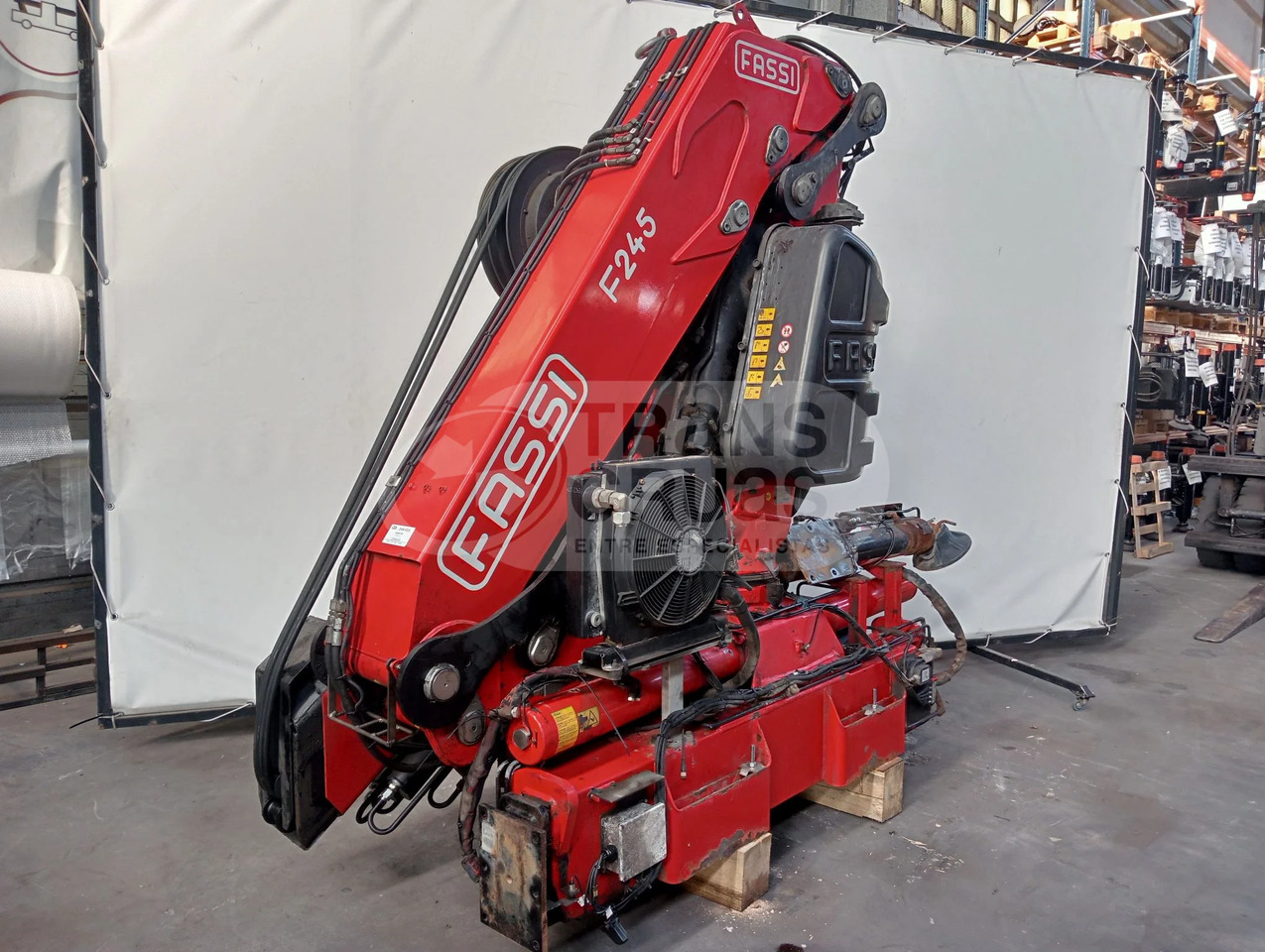 Grúa hidráulica Fassi F245A.2.25 E-DYNAMIC - Grua para camião: foto 3 Grúa hidráulica Fassi F245A.2.25 E-DYNAMIC - Grua para camião: foto 3