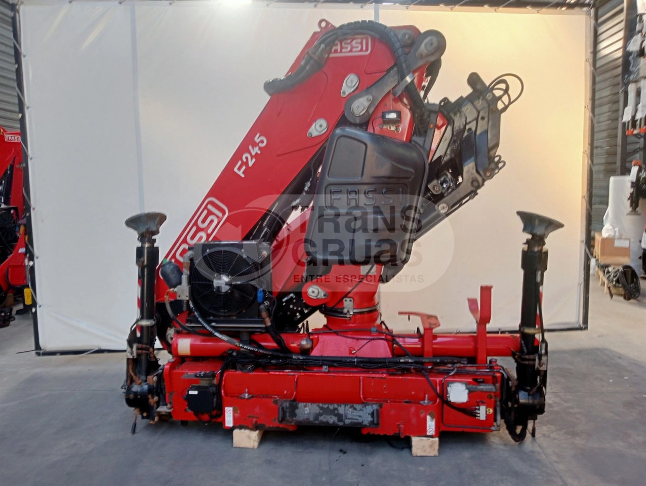 Grúa hidráulica Fassi F245A.2.25 - Grua para camião: foto 5 Grúa hidráulica Fassi F245A.2.25 - Grua para camião: foto 5