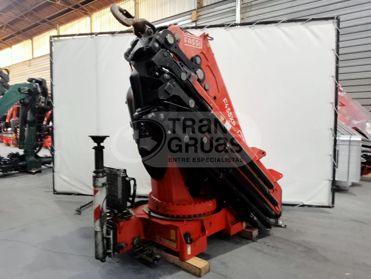 Grúa hidráulica Fassi F455AXP.28 - Grua para camião: foto 1 Grúa hidráulica Fassi F455AXP.28 - Grua para camião: foto 1