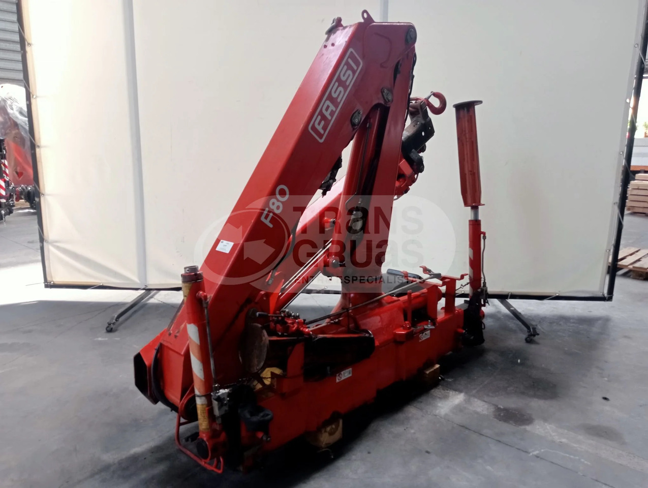 Grúa hidráulica Fassi F80A.22 - Grua para camião: foto 4 Grúa hidráulica Fassi F80A.22 - Grua para camião: foto 4