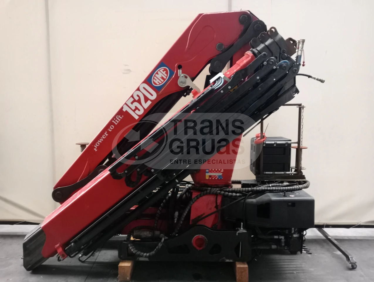 Grúa hidráulica HMF 1520 K4 - Grua para camião: foto 2 Grúa hidráulica HMF 1520 K4 - Grua para camião: foto 2