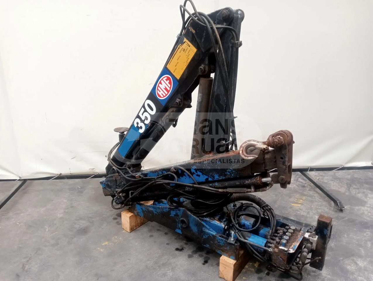 Grúa hidráulica HMF 352 K2 - Grua para camião: foto 2 Grúa hidráulica HMF 352 K2 - Grua para camião: foto 2