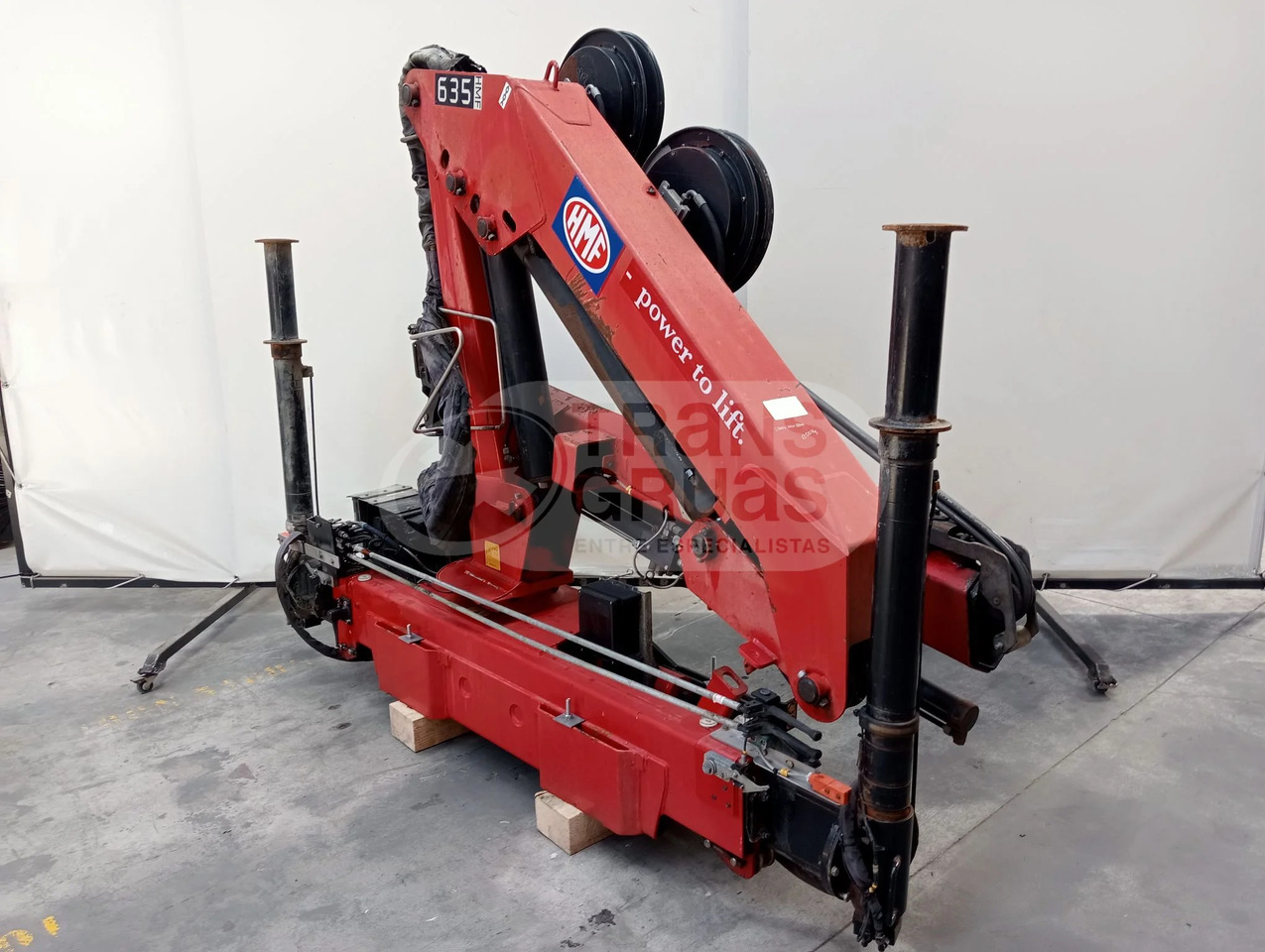 Grúa hidráulica HMF 635 K2 - Grua para camião: foto 4 Grúa hidráulica HMF 635 K2 - Grua para camião: foto 4