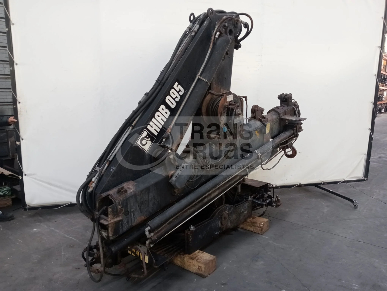 Grúa hidráulica Hiab 095-3 - Grua para camião: foto 3 Grúa hidráulica Hiab 095-3 - Grua para camião: foto 3