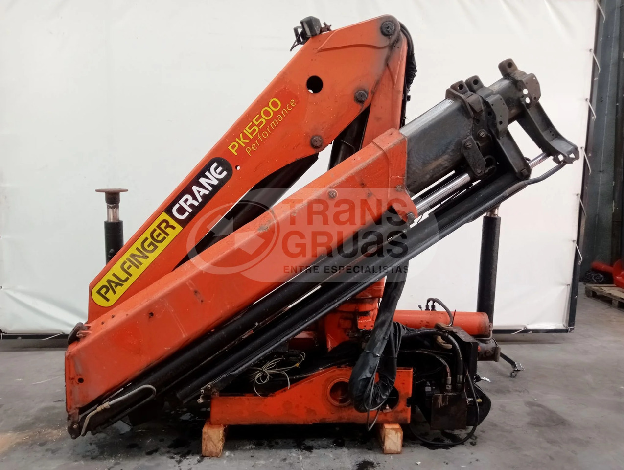Grúa hidráulica Palfinger PK 15500 - Grua para camião: foto 1 Grúa hidráulica Palfinger PK 15500 - Grua para camião: foto 1